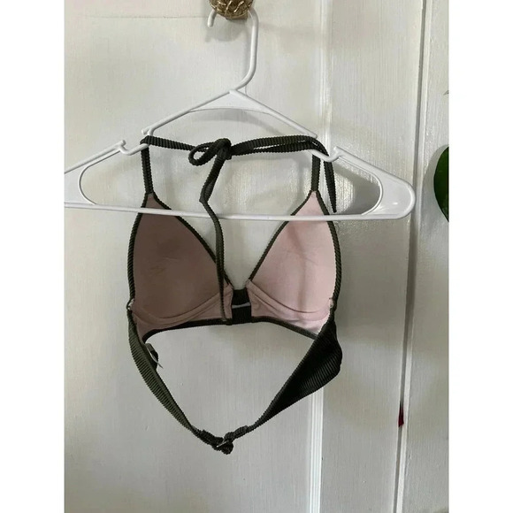 Shade & Shore Women’s size 34B green bikini bra - Picture 4 of 6